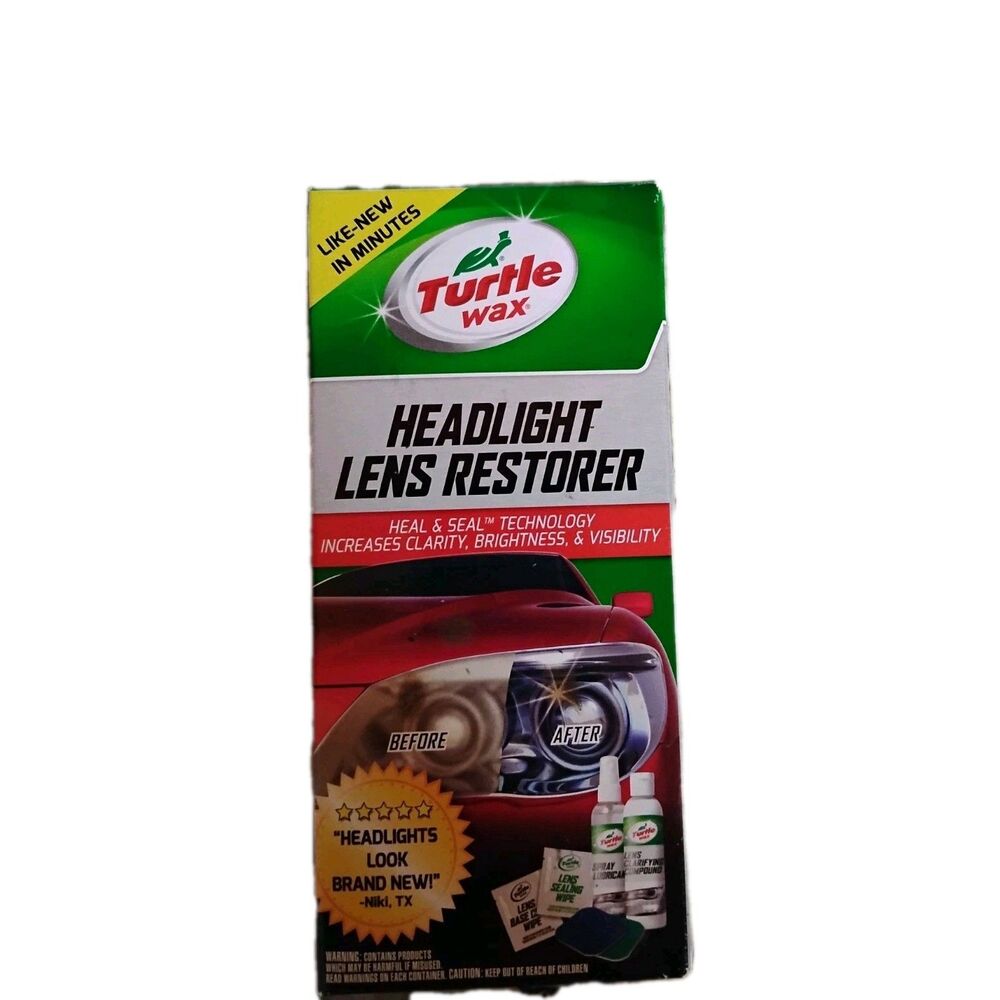 Turtle Wax T240KT Headlight Lens Restorer Kit